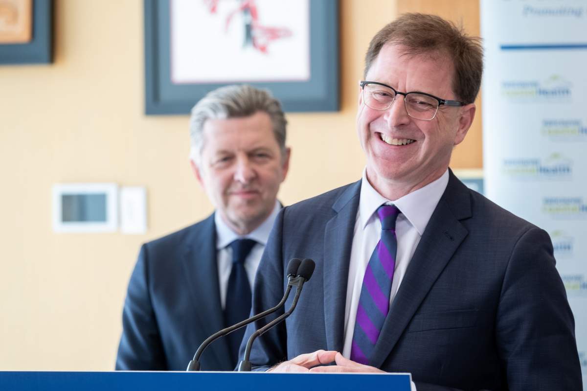 Health Minister Adrian Dix in a file image.