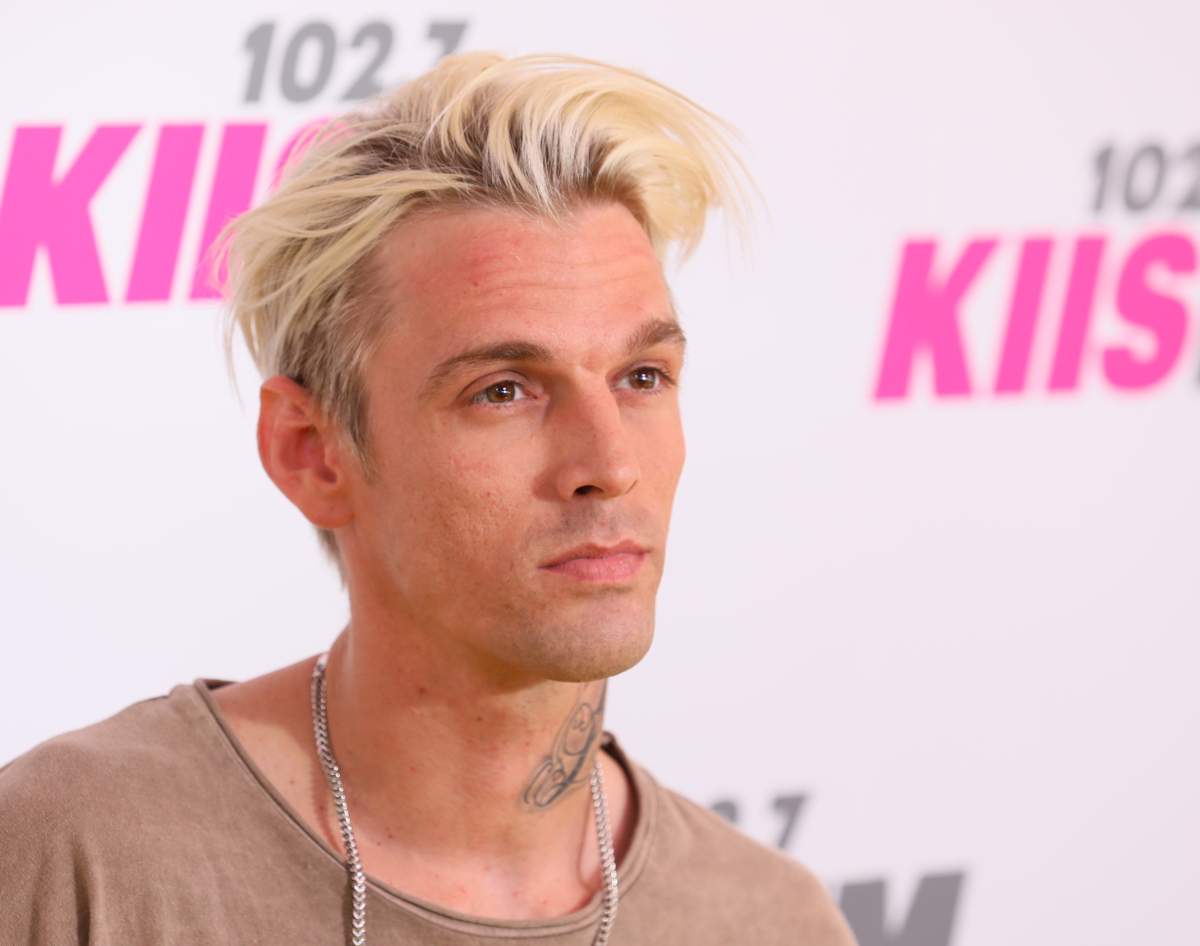Aaron Carter attends the ‘Wango Tango’ on May 13, 2017 in Carson, Calif.