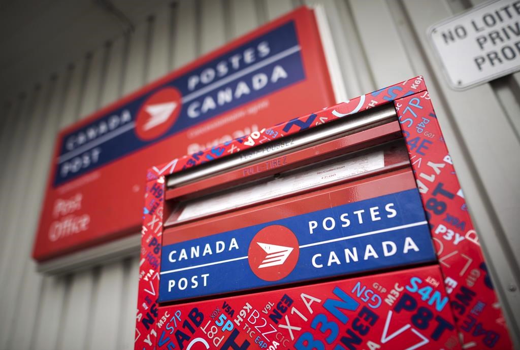 Canada Post workers are back on the picket line in Winnipeg.
