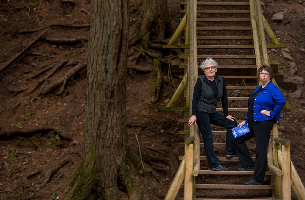 Jeanne Sarson, left, and Linda MacDonald are the co-founders of Persons Against Non-State Torture.