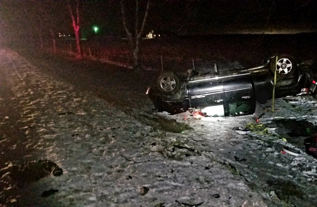 Wellington County OPP say a 20-year-old man was killed in a crash near Drayton on Wednesday afternoon.