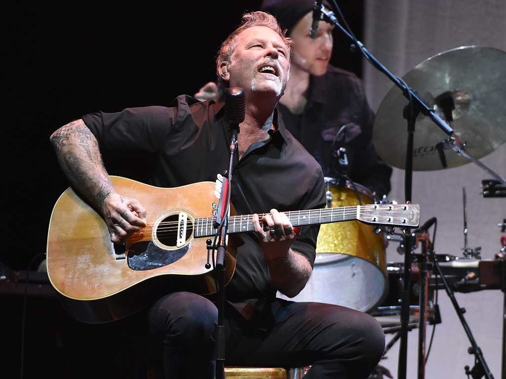 James Hetfield of Metallica performs during the All Within My Hands Foundation’s Helping Hands Concert on Nov. 3, 2018 at the Masonic in San Francisco, Calif.