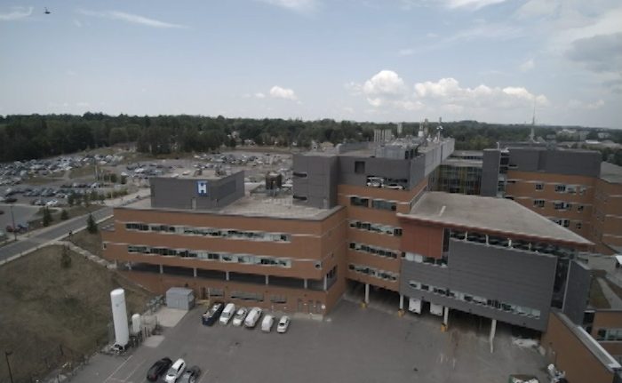 A woman has been charged after allegedly assaulting a staff member at Peterborough Regional Health Centre.