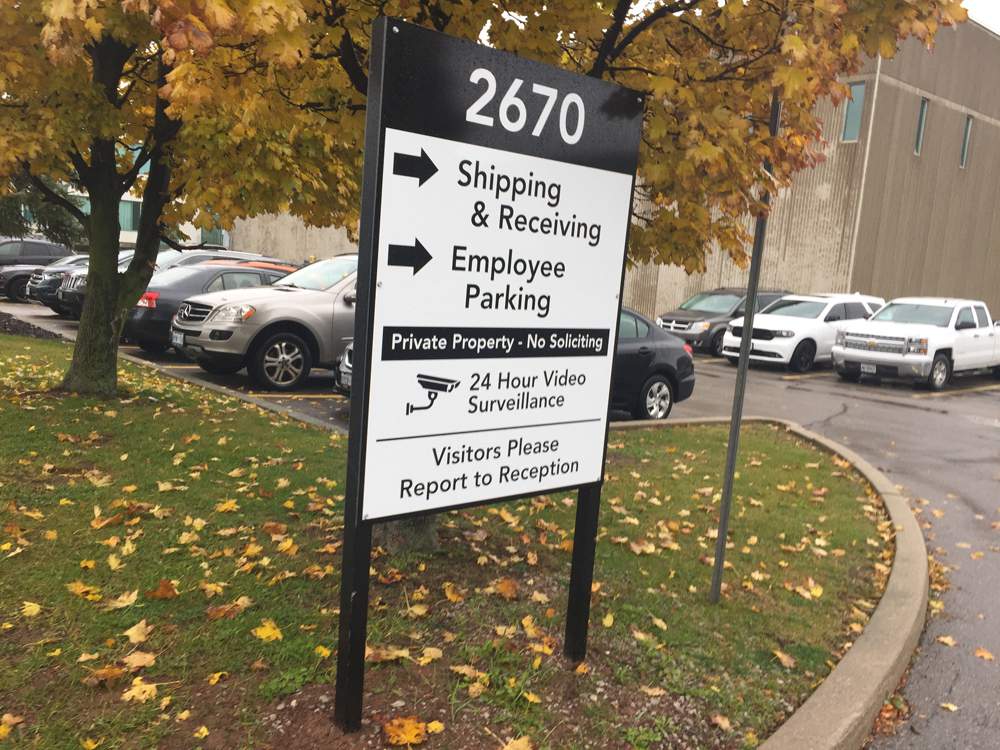 Ontario's cannabis warehouse is seen in this image taken in October 2018. 