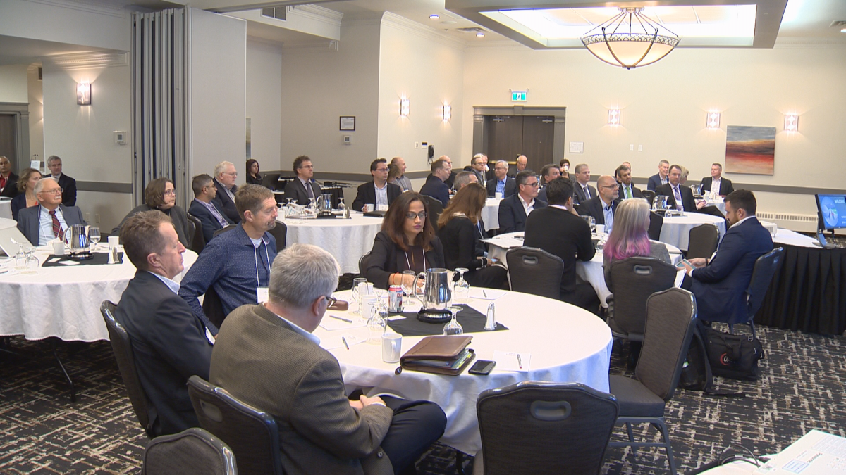 Industry leaders in the dozens took part in the discussion.