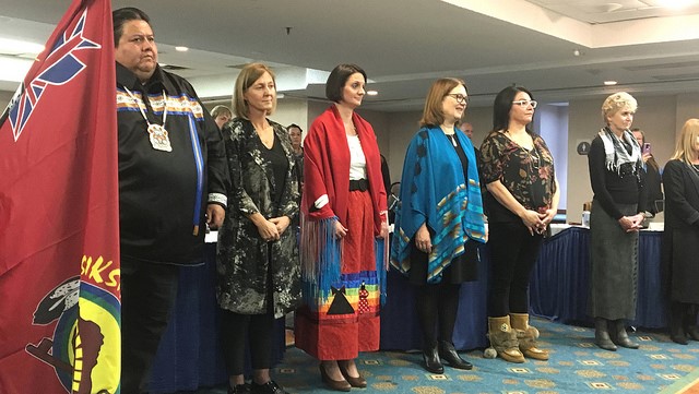 The Alberta government signs Jordan's Principle agreement with Federal government and First Nations Health Consortium, Thursday, Nov. 15, 2018. 
