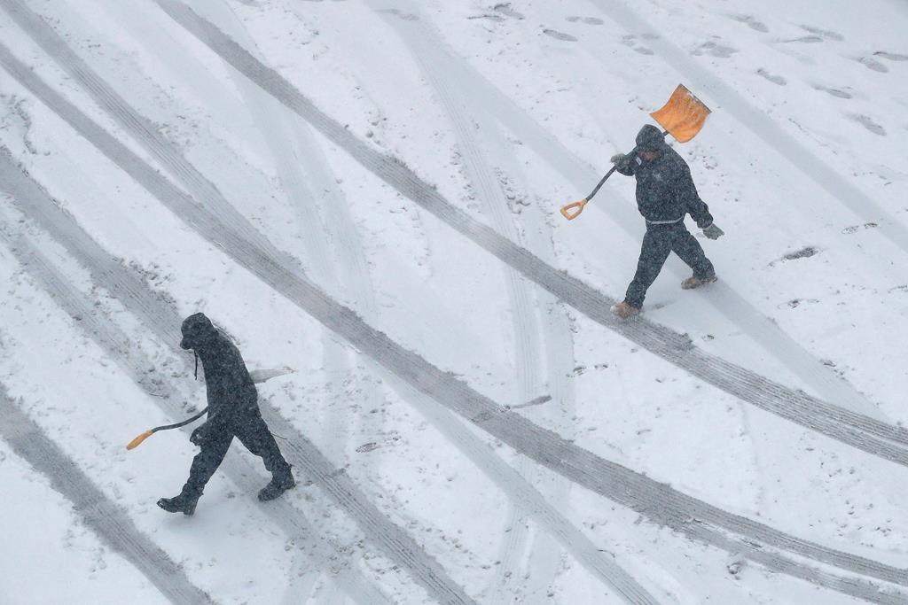Springwater Township has declared a "significant weather event" as of 3 p.m. Thursday due to blowing snow and reduced visibility.