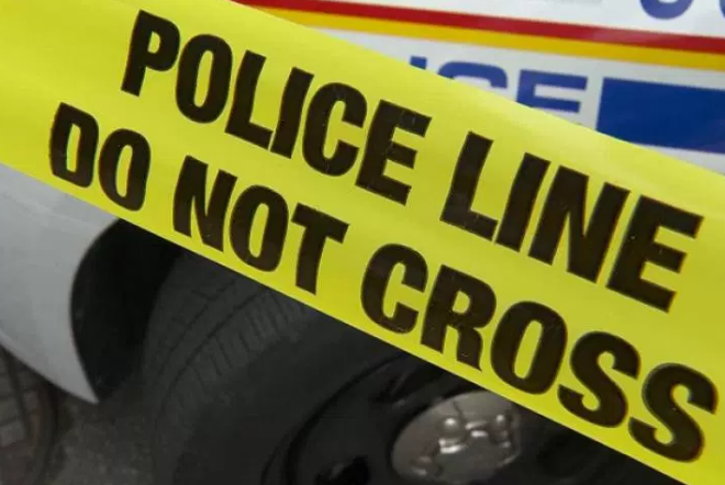Police say when they arrived around 8:15 p.m. Friday night, they found two men suffering from stab wounds.