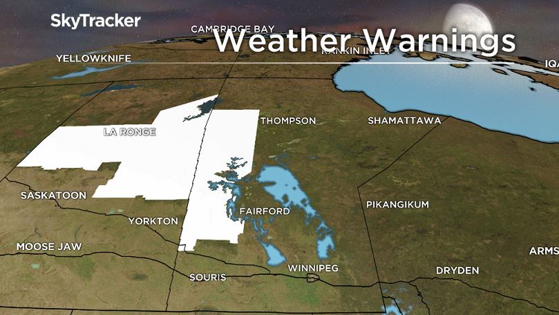Snowfall warning starts the week in Manitoba - image