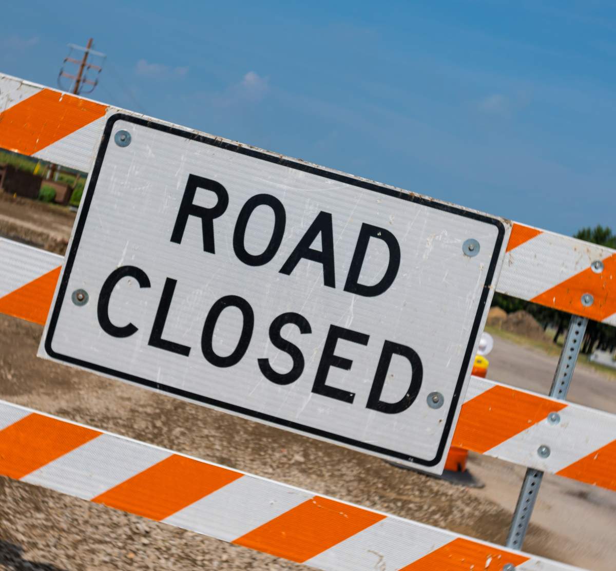 Highbury Avenue is closed between Scotland Drive and Westminster Drive and will be for several hours as crews work to clean up the metal.