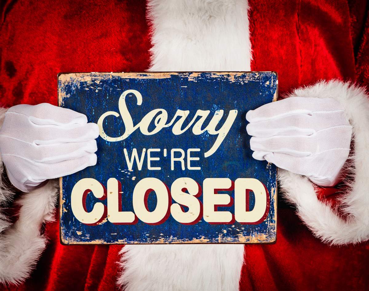 Want to know what's open and closed in Kingston over the holidays? Check out our handy list below.