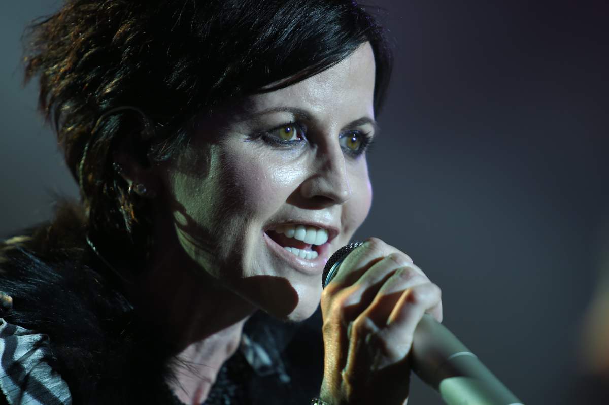 Dolores O’Riordan of The Cranberries on stage during the 23rd edition of the Cognac Blues Passion festival in Cognac, France on July 7, 2016.