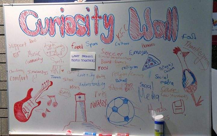 Five Calgary teens designed and presented a radicalization prevention workshop in Calgary on Wednesday. One goal is to get people to build empathy by being curious.