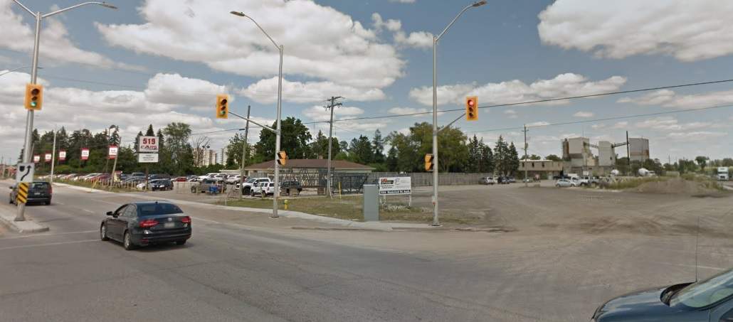 A Google Maps image shows the current location of N-J Spivek Ltd. and 519 Cars on Wonderland Road, just north of Wharncliffe.