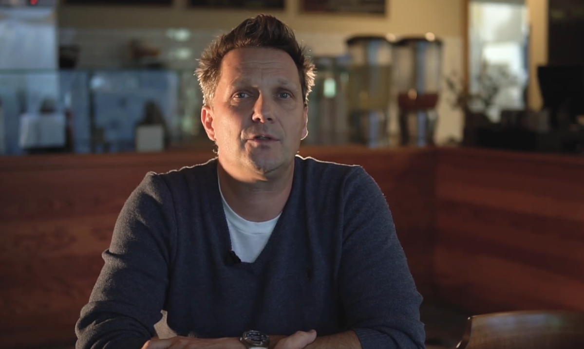 Stella's Owner Tore Sohlberg in an apology video posted to the chain's Facebook page.