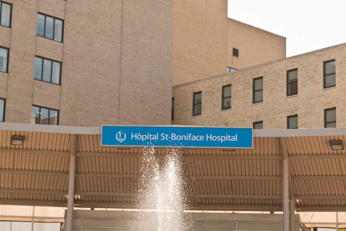 St Boniface Hospital.