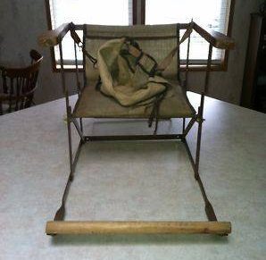 In 1933, the Bunny Bear Company created this child seat.