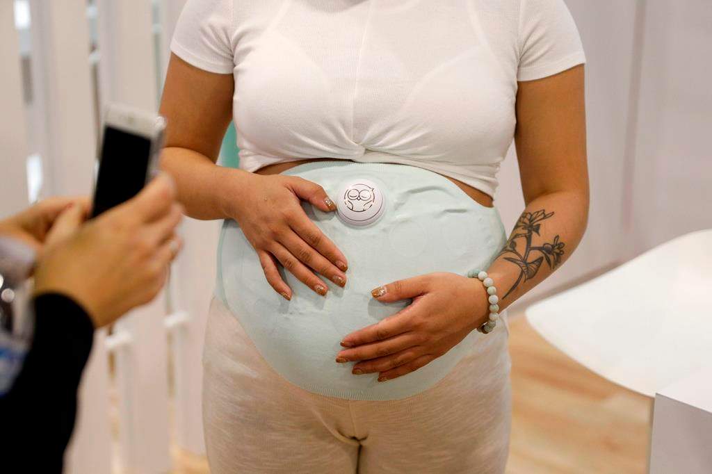 A file photo of a pregnant woman.