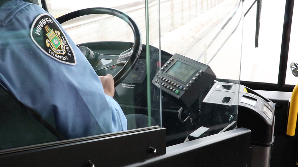 First safety shields installed on Winnipeg Transit buses - image