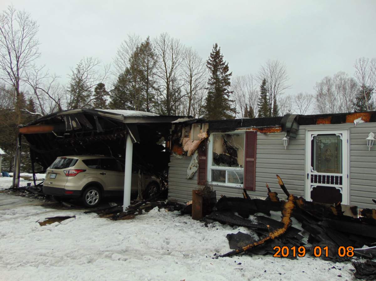 Damage is pegged at $250,000.