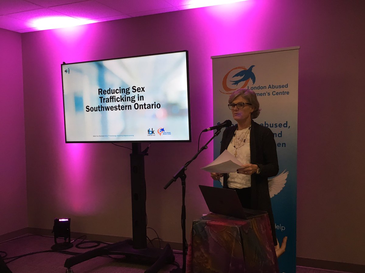 London Abused Women's Centre Executive Director Megan Walker.