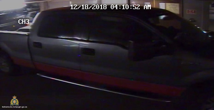 The suspects are thought to be connected to this truck.