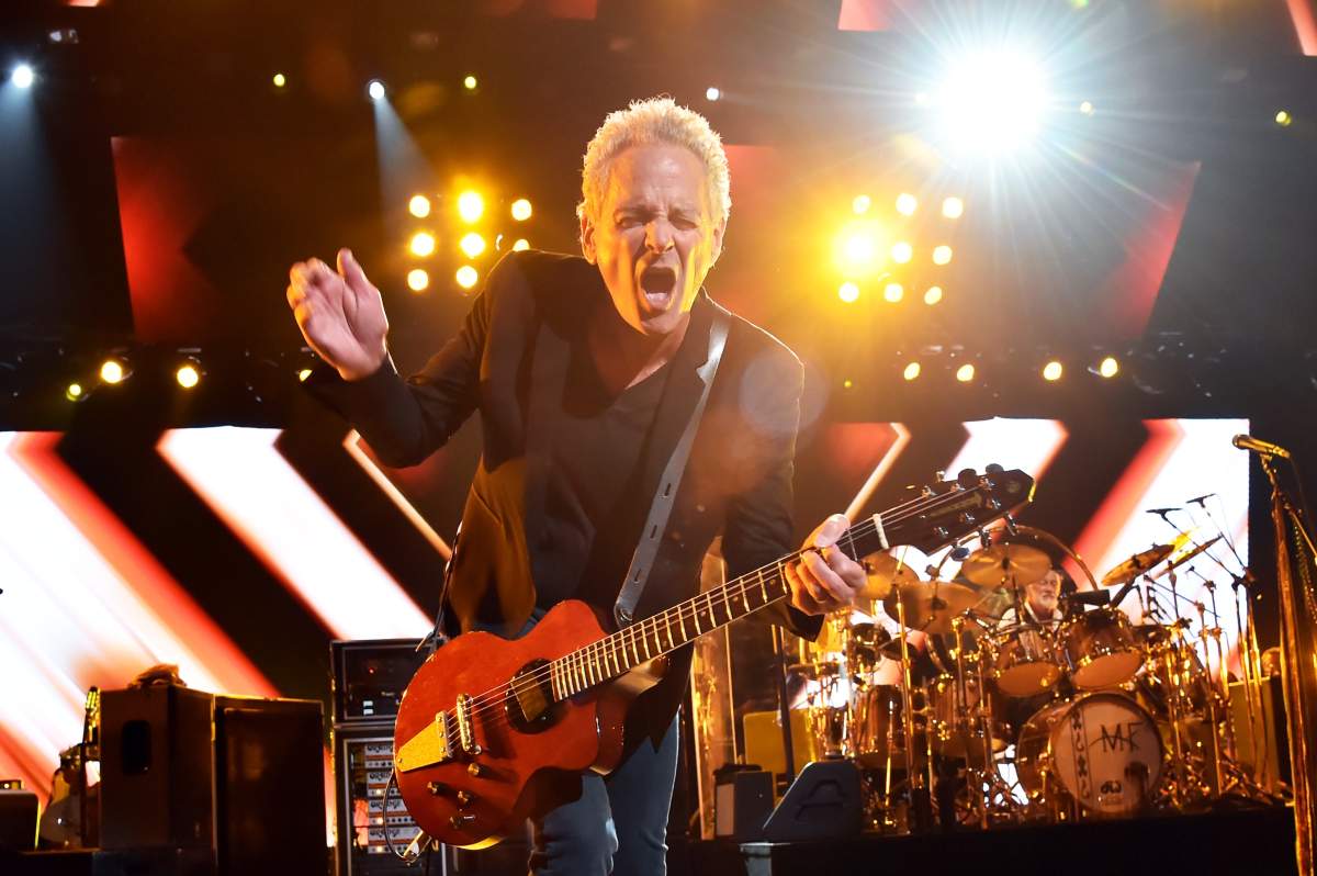 Lindsey Buckingham of Fleetwood Mac performs onstage at Radio City Music Hall on Jan. 26, 2018, in New York City.