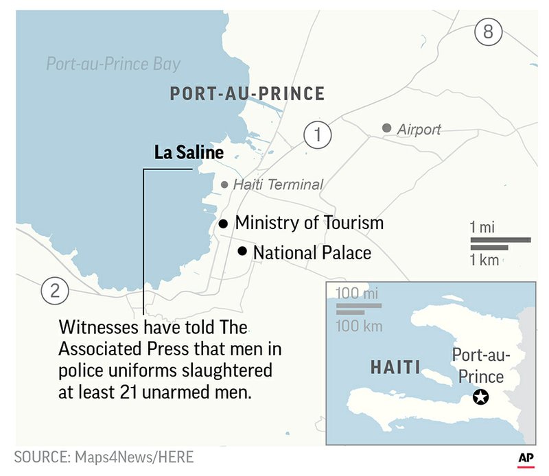 La Saline is a waterfront community south of Port-Au-Prince.