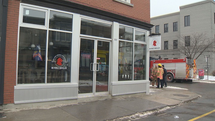 A fire caused significant damage to Ma Poule Mouillée.
