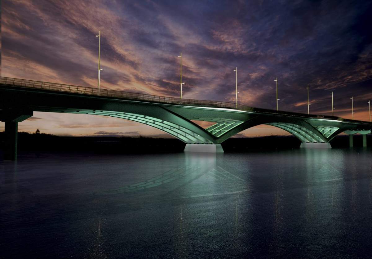 The city has announced they are now able to begin construction in the water for Kingston's third bridge.