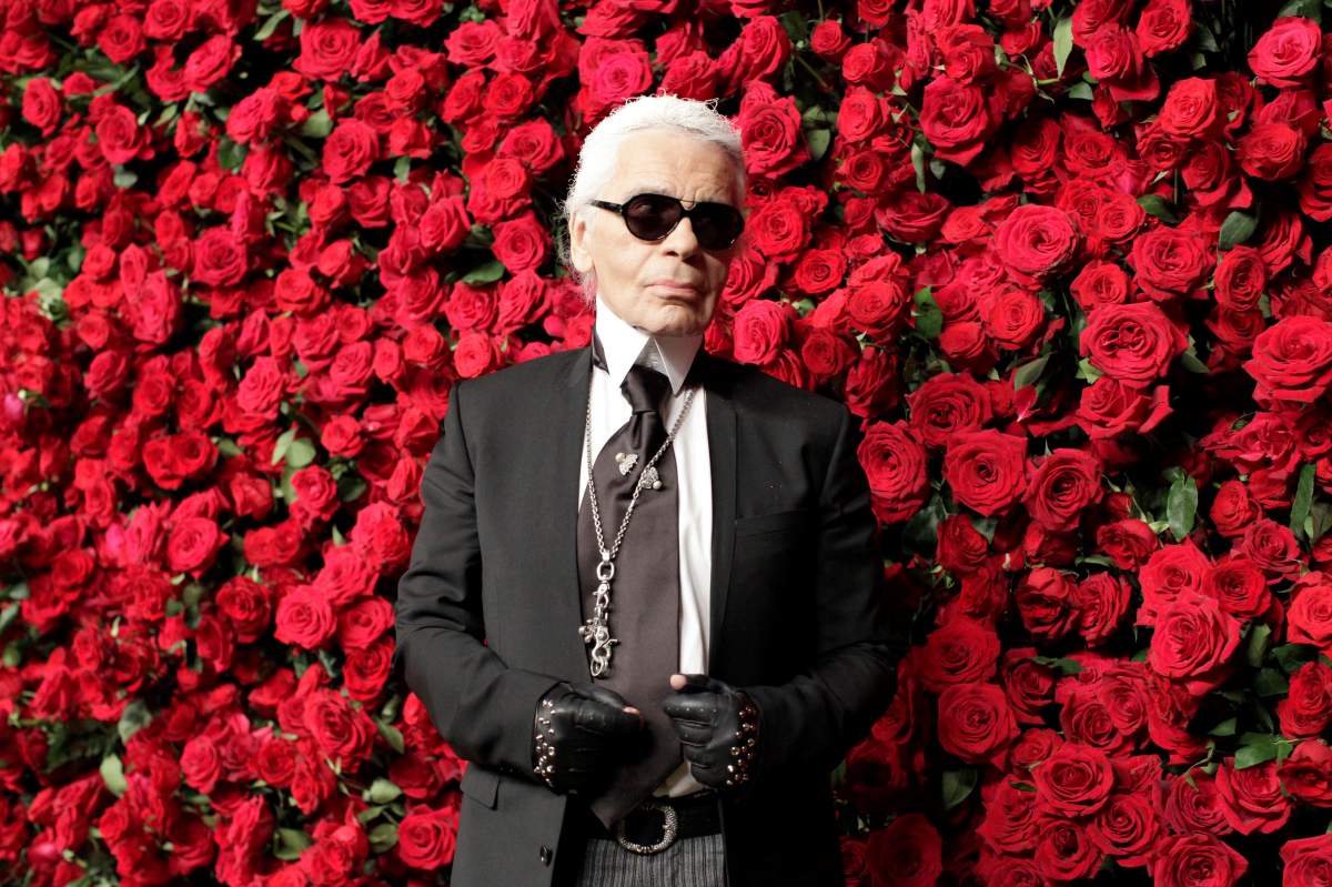 German fashion designer Karl Lagerfeld attends the Museum of Modern Art’s fourth annual Film Benefit in New York on Nov. 15, 2011. (Reuters)