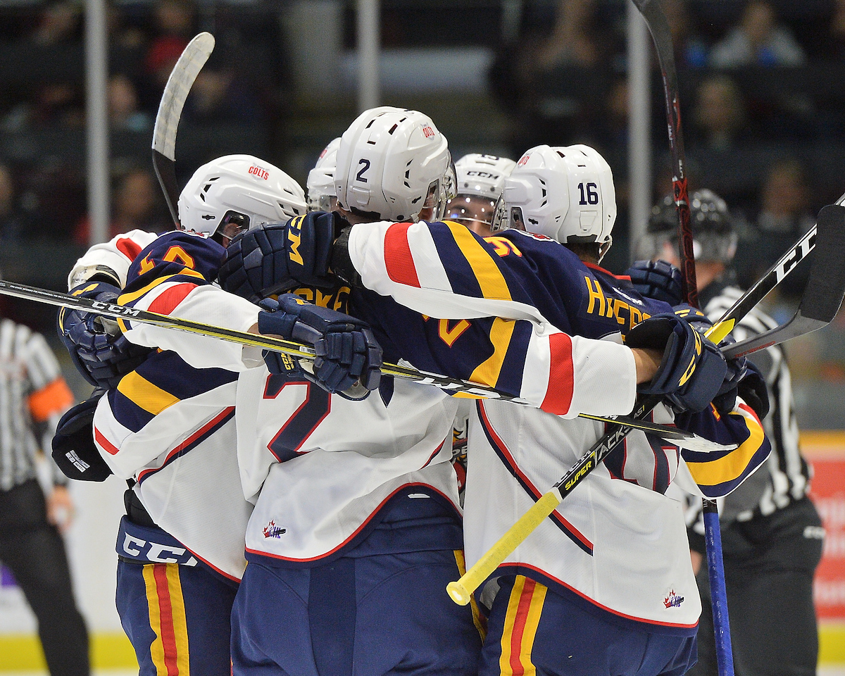 The Barrie Colts of the Ontario Hockey League.