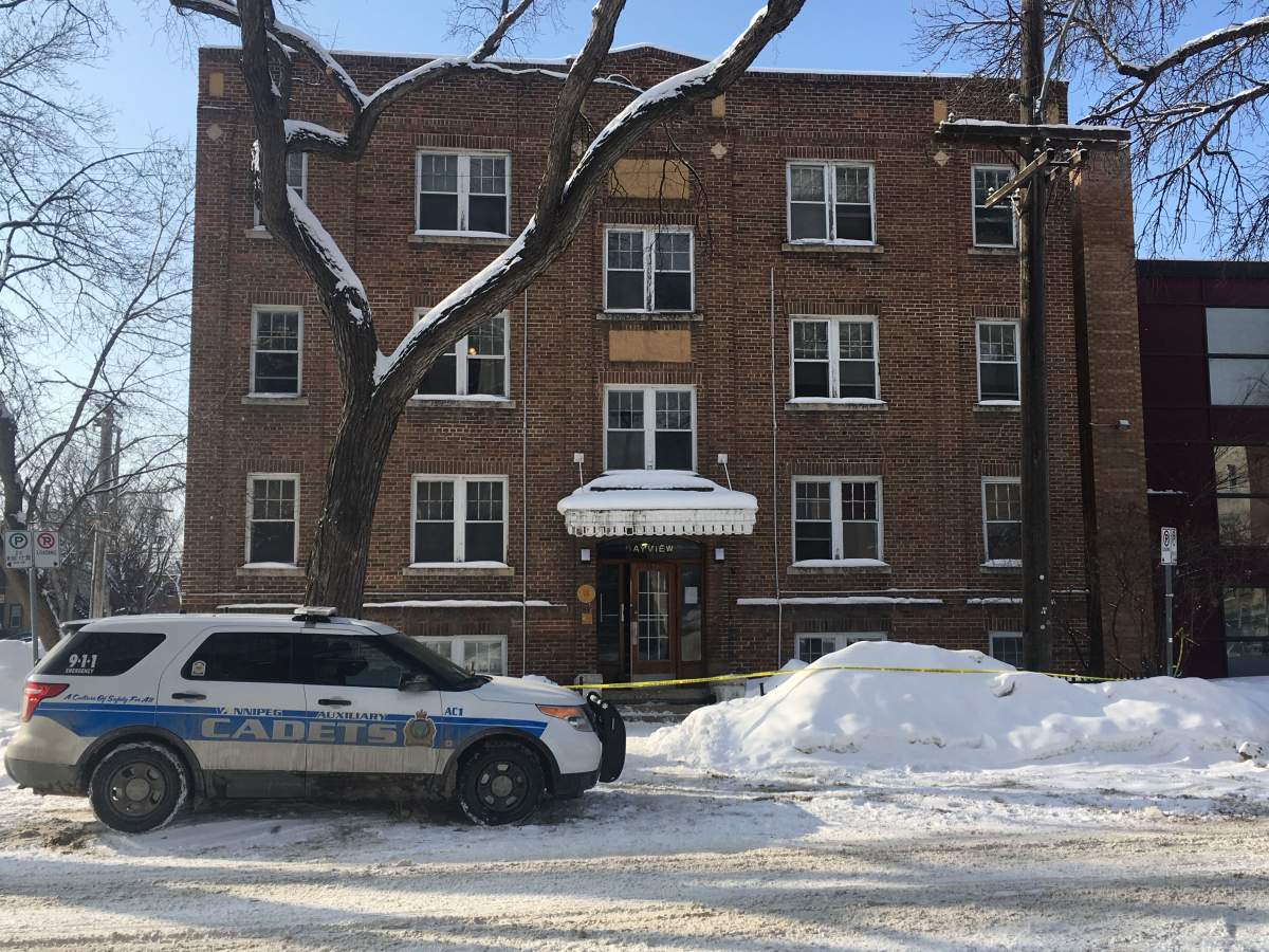 Cadet cruiser sits outside of apartment on Colony Street.