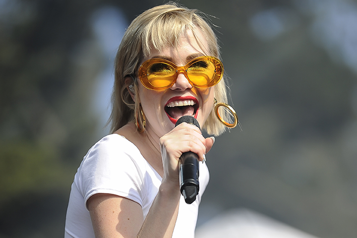Carly Rae Jepsen performs at the 2018 Outside Lands Music.