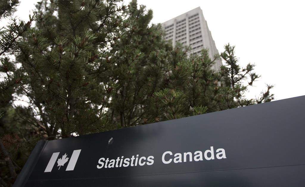 Signage marks the Statistics Canada offices in Ottawa.