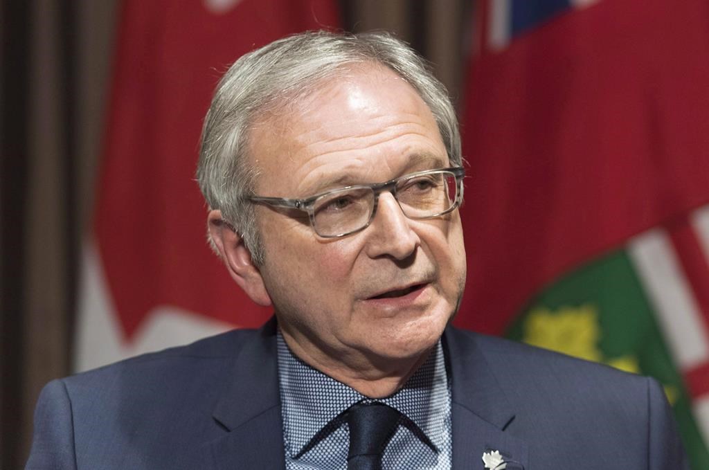 New Brunswick Premier Blaine Higgs speaks during a meeting of Canada's premiers in Montreal, Thursday, December 6, 2018.
