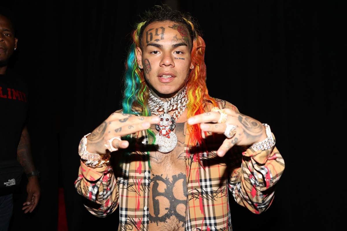 Tekashi 6ix9ine attends Made In America - Day 2 on Sept. 1, 2018 in Philadelphia, Pennsylvania.