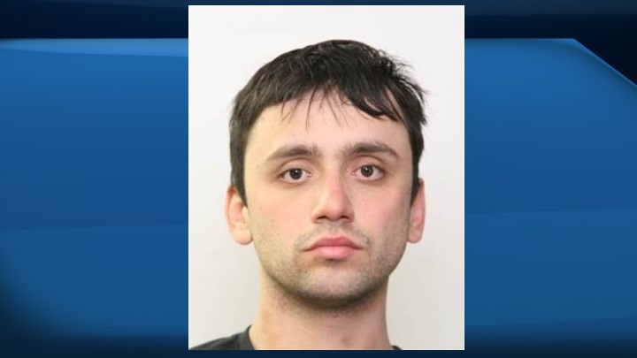 The Edmonton Police Service released images on Thursday of Matthew Campeau, a homicide suspect whom they consider to be “armed and dangerous.” He is wanted in connection with the shooting death of a 42-year-old man earlier this week.