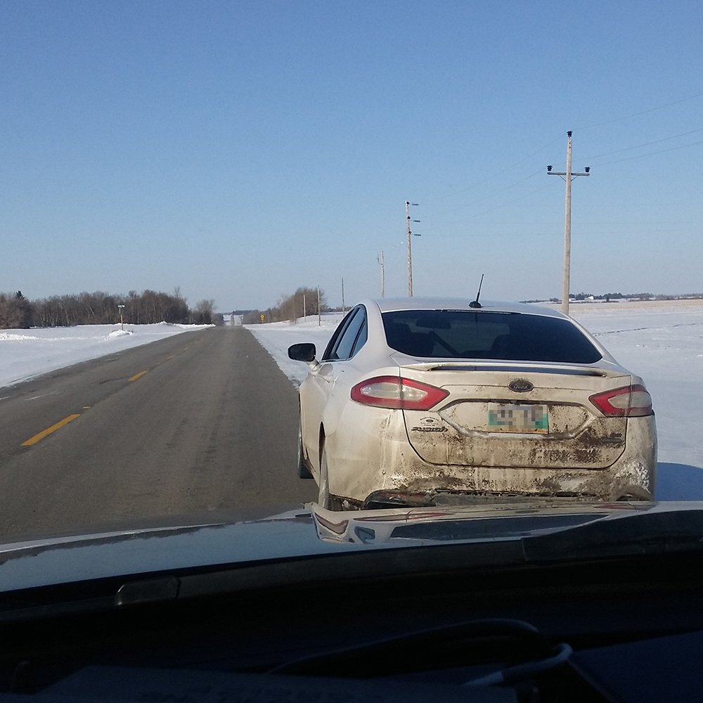 RCMP pulled this driver over for going almost double the speed limit.