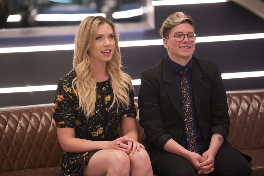(L-R) Chelsea Bird and Kyra Shekner (Global TV / Corus)