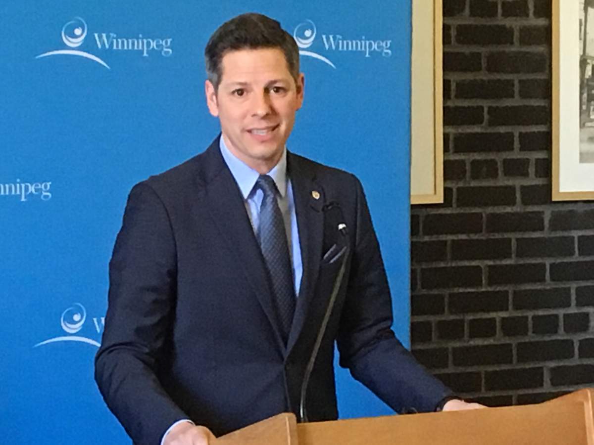 Winnipeg Mayor Brian Bowman.