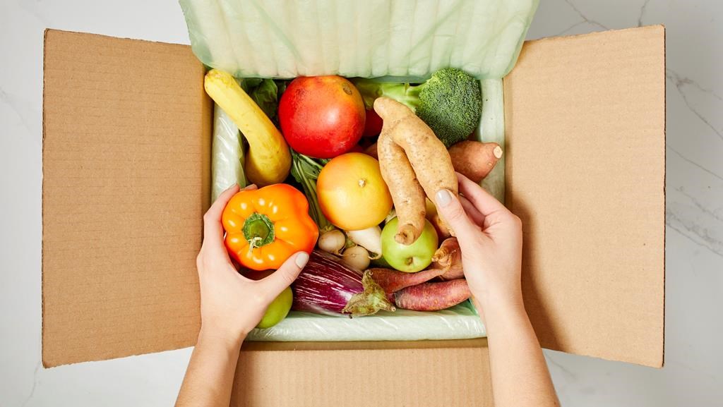 A Peterborough woman is accused of stealing food items for a porch delivery.