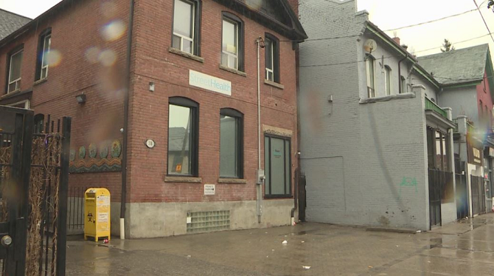Street Health, an overdose-prevention site located near Dundas and Sherbourne, is one of sites which will lose provincial funding as of Monday.