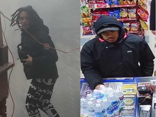 Brantford police have released photos of two men wanted in connection with a daylight shooting.