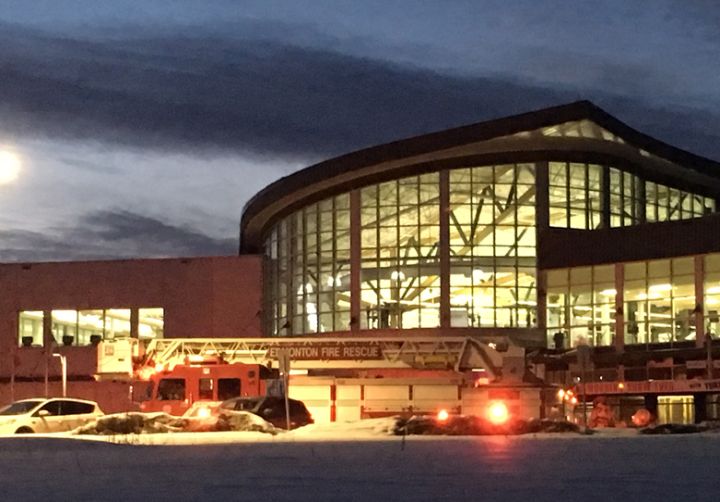 The Terwillegar Community Recreation Centre was evacuated on Thursday night because of an ammonia gas leak, according to a spokesperson for Edmonton Fire Rescue Services.
