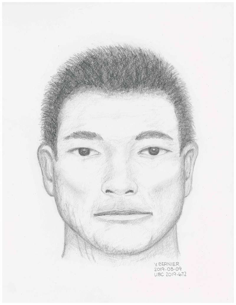 The suspect in the assault, based on Diana\’s description.