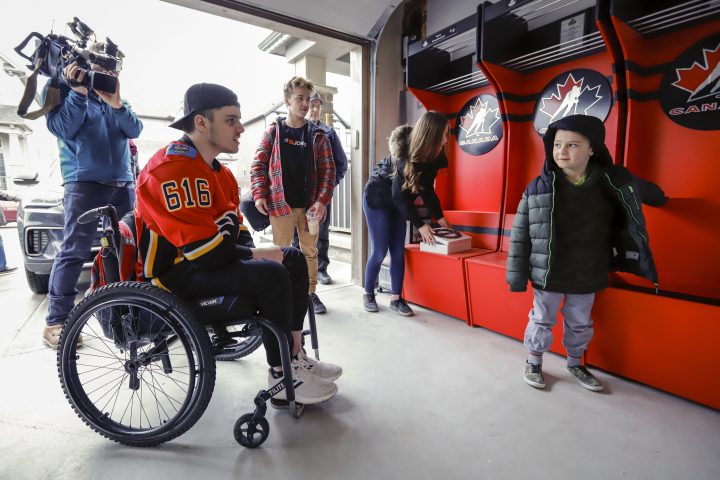 After more than a year since Humboldt Broncos player Ryan Straschnitzki was injured, he is finally returning home to Airdrie, Alta., Saturday, April 27, 2019.