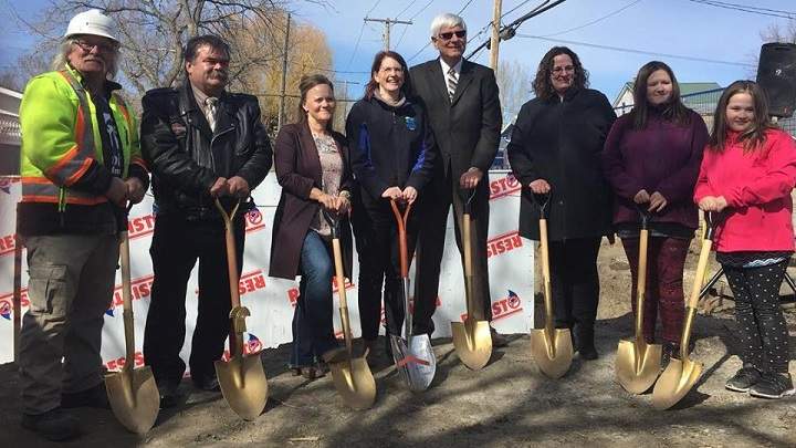 This Habitat for Humanity build consists of a three-bedroom, two-storey home located at 914 Ominica St. West.  