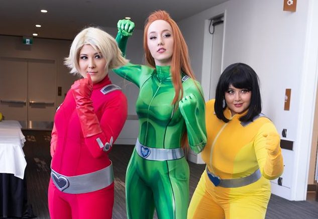 Players cosplay at Central Manitoba Comic Con.