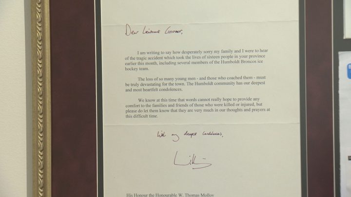 Message of condolence from Prince William.